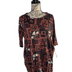 Lularoe Disney Women's Size Small T-Shirt Hi-Low Mickey Mouse NEW